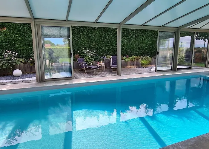 5*, à 3 Mn, Piscine Intérieure à 28° Villa Gonneville-en-Auge